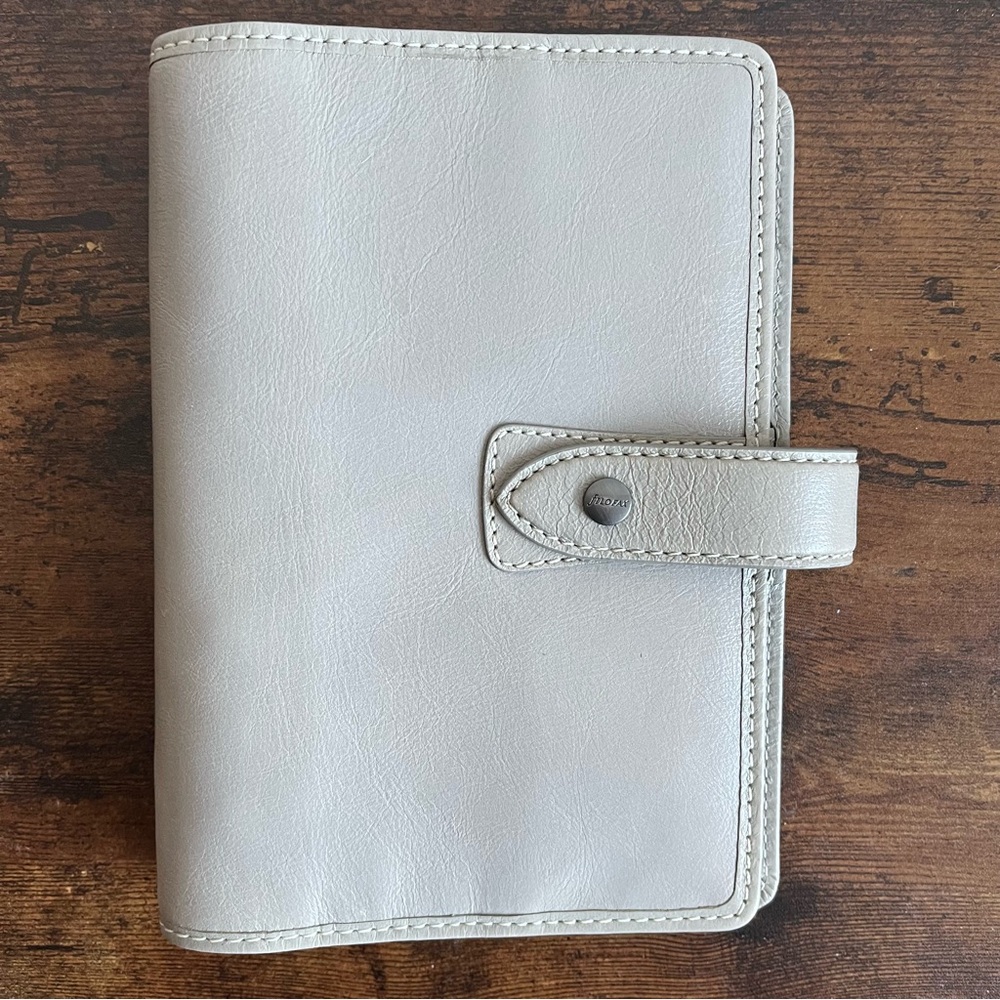 Filofax Personal Planner - Malden - Stone